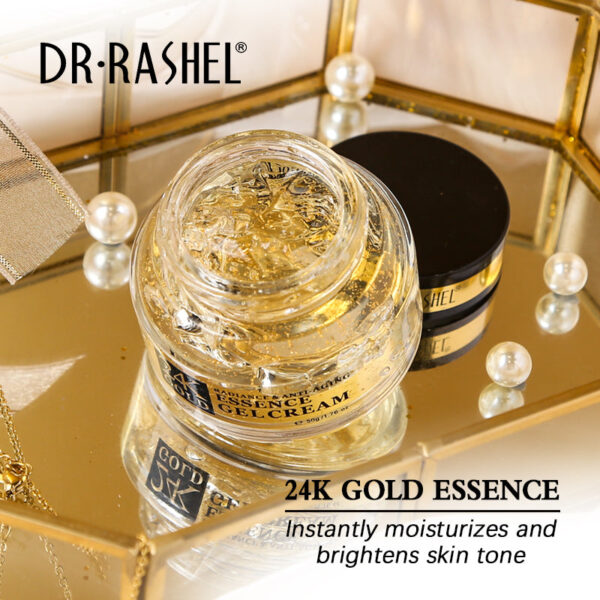 Dr.Rashel 24K Gold Radiance and Anti Aging Essence Gel Cream 50 g. - Image 8