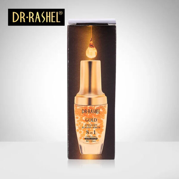 Dr.Rashel Gold Caviar Essence and Collagen Elastin Serum 8 in 1 Face Serum. - Image 4