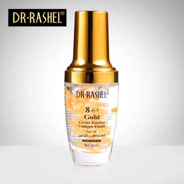 Dr.Rashel Gold Caviar Essence and Collagen Elastin Serum 8 in 1 Face Serum. - Image 3
