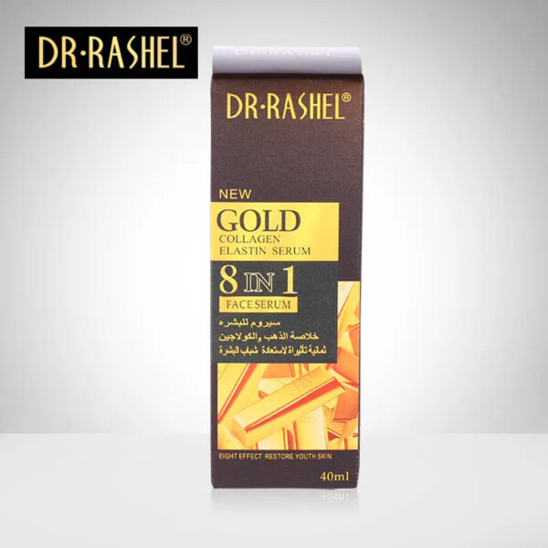 Dr.Rashel Gold Caviar Essence and Collagen Elastin Serum 8 in 1 Face Serum. - Image 5