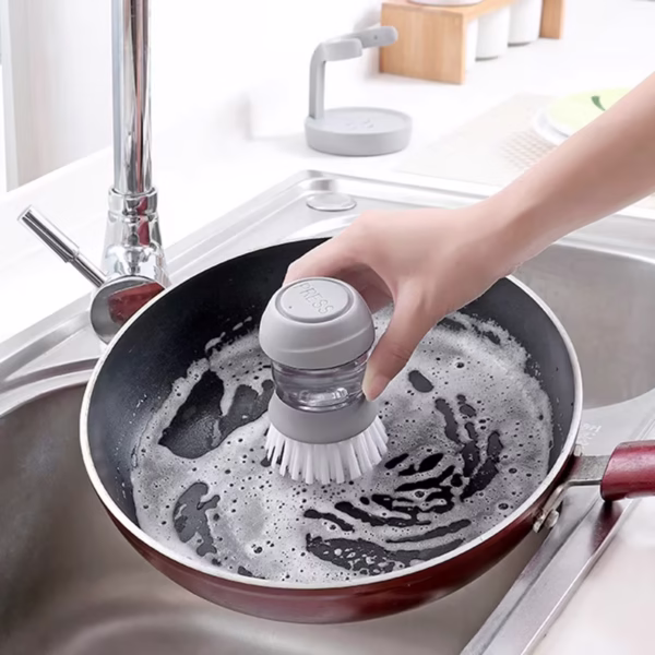 Cleaning Pot Brush - Automatic Non-Stick Oil Cleaning Brush - Image 6