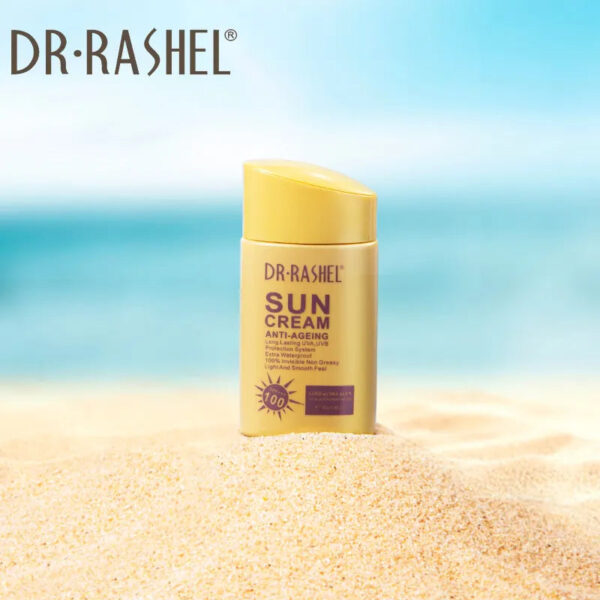 DR.RASHEL Gold & Collagen Anti-Aging Sun Cream 80 g SPF 100. - Image 7