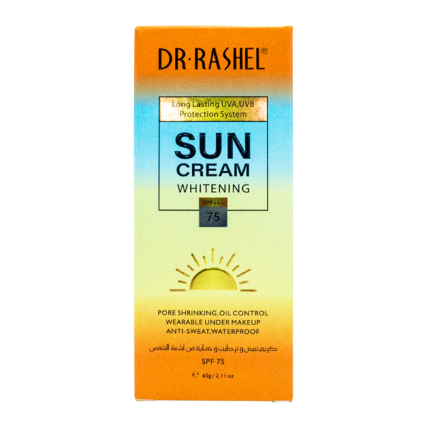 Dr.Rashel Hydrate Whitening Sun Cream SPF 75, 60 g. - Image 2