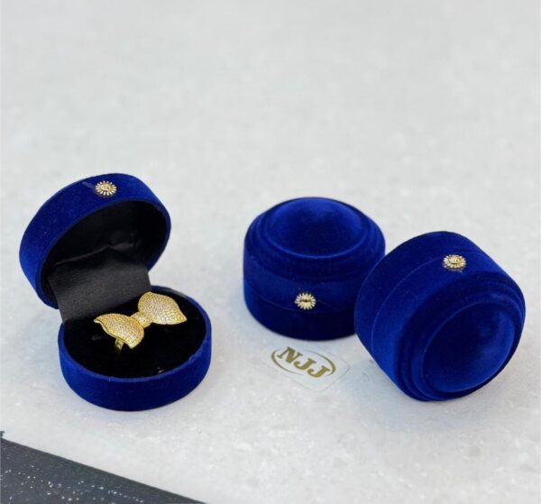 Elegant Velvet Fancy Ring box 12 pc - Image 7