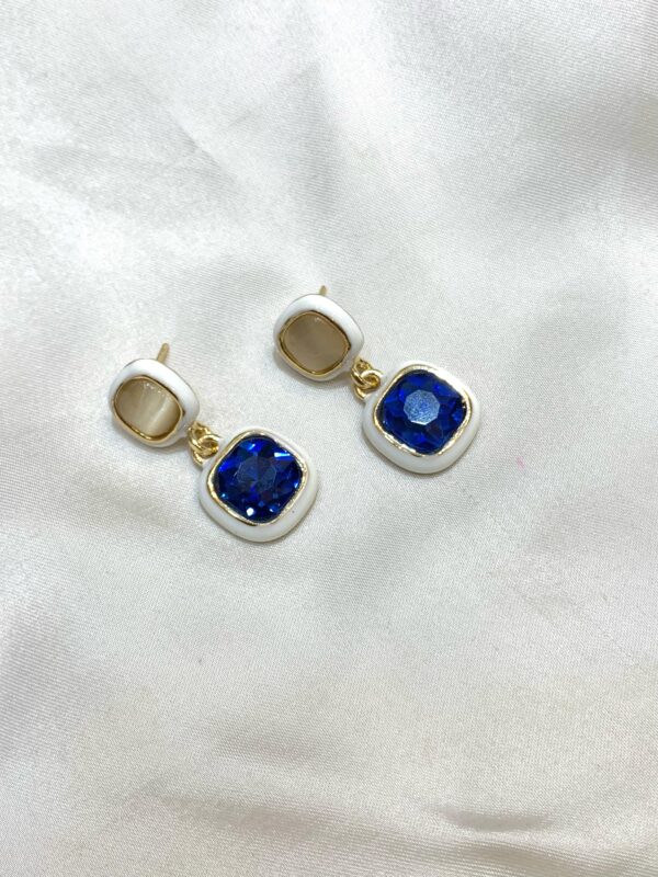 China Earring Drop Earrings with Stud on Top by Fancy unique jewelry - Image 4