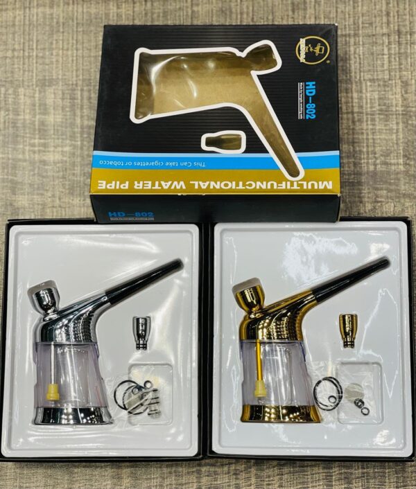 Mini Hookah with Shisha Accessories, Portable Handheld Hookah, Mini Water Pipe for Multifunctional, Small Shisha Set One Hand Holding Hookah (HD 802).