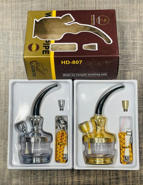 Portable Premium Hookah, Mini Hookah with Durable Filter, Modern Shisha Pipe Hookah, Mini Hookah (HD. 807).