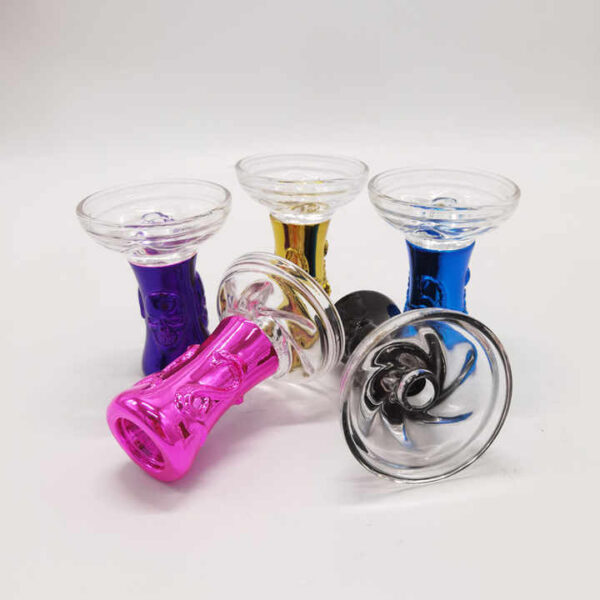 High Quality Popular Style Custom clear Look, Hookah Bowl Resin Shisha Bowls, High Temperature Resistance Glass, Smoking Accessories. - Image 7