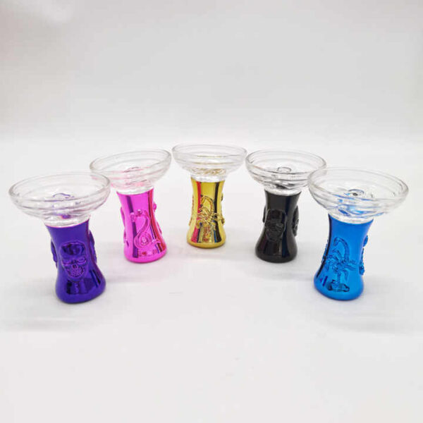 High Quality Popular Style Custom clear Look, Hookah Bowl Resin Shisha Bowls, High Temperature Resistance Glass, Smoking Accessories. - Image 6
