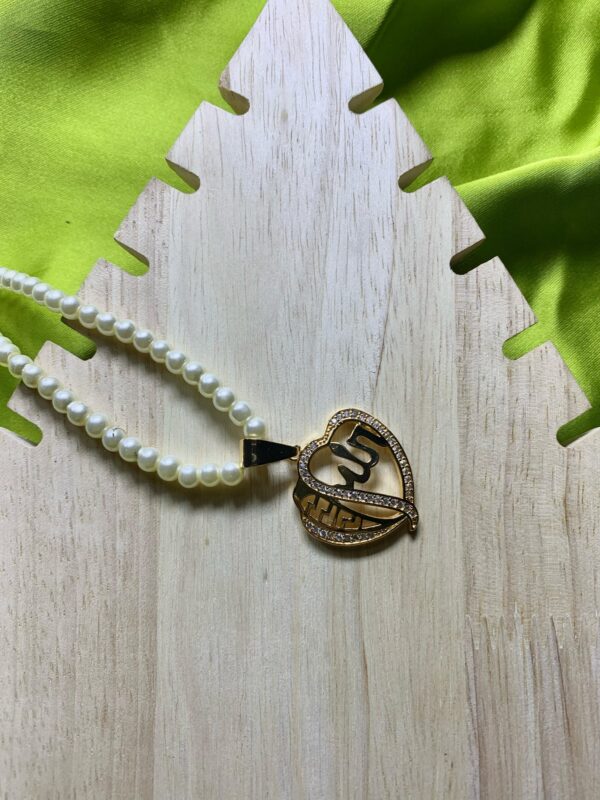 Calligraphy Pendent With Mala - Image 4