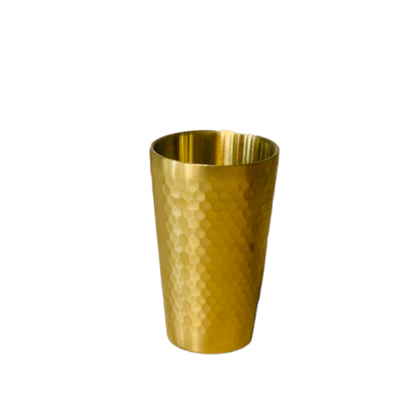 Stainless Steel Golden Cup 450 ML.