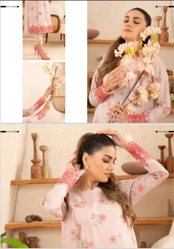 MAAHA BY SAFA NOOR UNSTITCHED 2 PC LAWN SUIT COLLECTION 2025 - Image 5