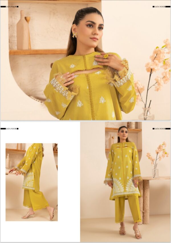 MAAHA BY SAFA NOOR UNSTITCHED 2 PC LAWN SUIT COLLECTION 2025 - Image 3