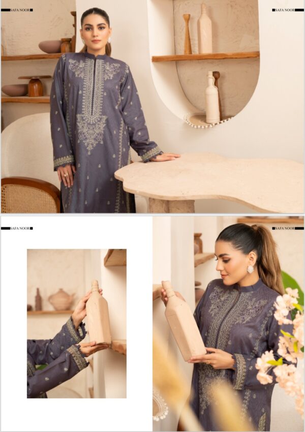 MAAHA BY SAFA NOOR UNSTITCHED 2 PC LAWN SUIT COLLECTION 2025 - Image 12