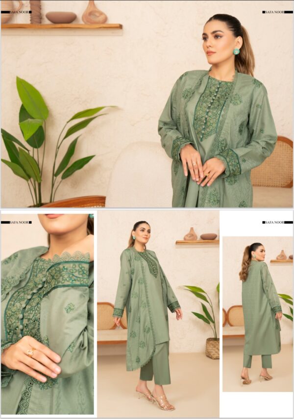 MAAHA BY SAFA NOOR UNSTITCHED 2 PC LAWN SUIT COLLECTION 2025 - Image 4