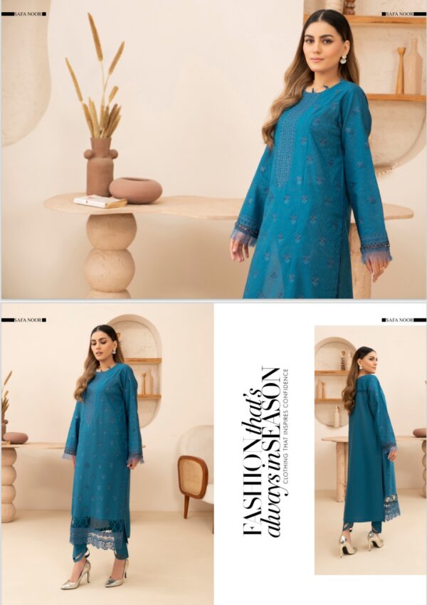 MAAHA BY SAFA NOOR UNSTITCHED 2 PC LAWN SUIT COLLECTION 2025 - Image 13