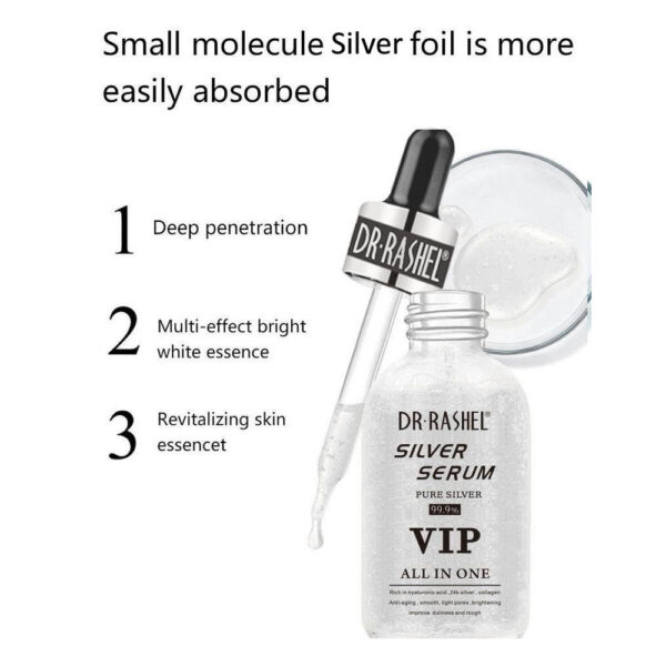 DR.RASHEL Silver Serum Pure Silver 99.9% Vip All In One 50 Ml. - Image 3