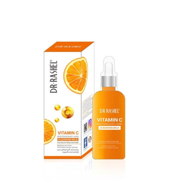 Vitamin C Brightening and Anti-Aging Cleansing Milk, 100 ml. - Image 3