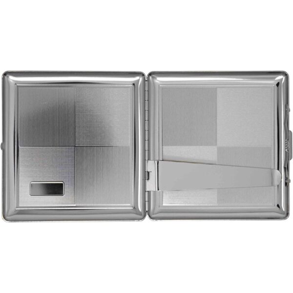 Silver Compact Metal-Plated Cigarette Case - Image 5
