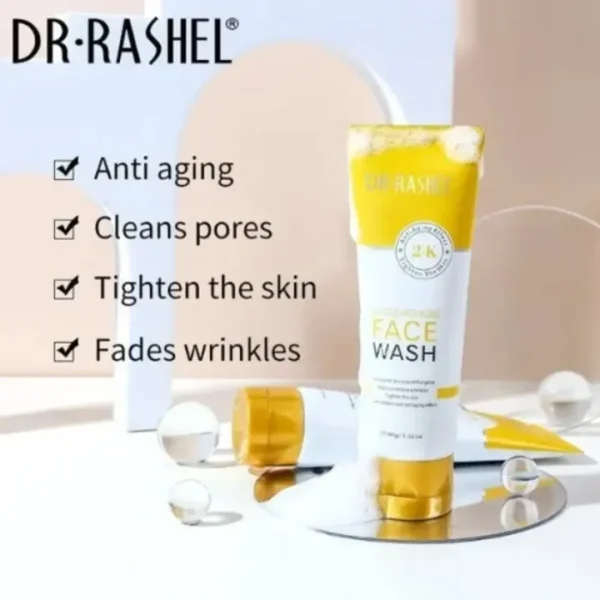 Dr. Rashel 24K Anti-Aging Face Wash 100 g. - Image 2
