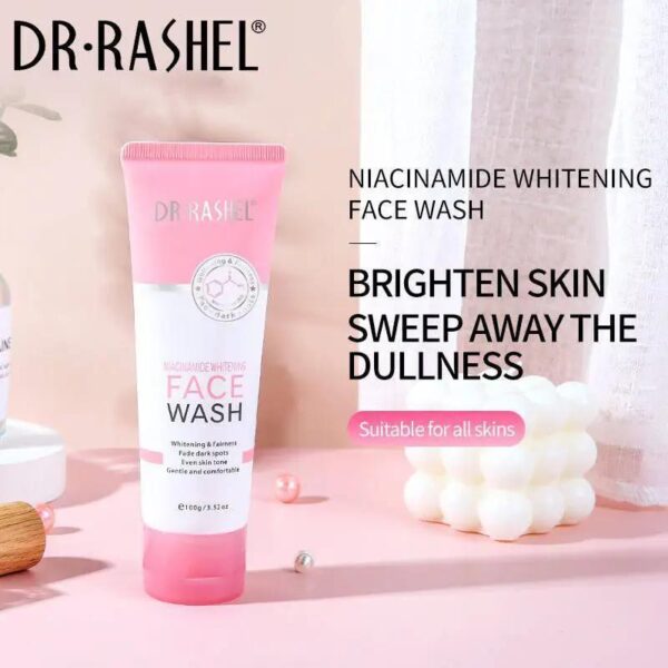 Dr.Rashel Niacinamide Whitening Fade Dark Spots Face Wash 100g. - Image 4