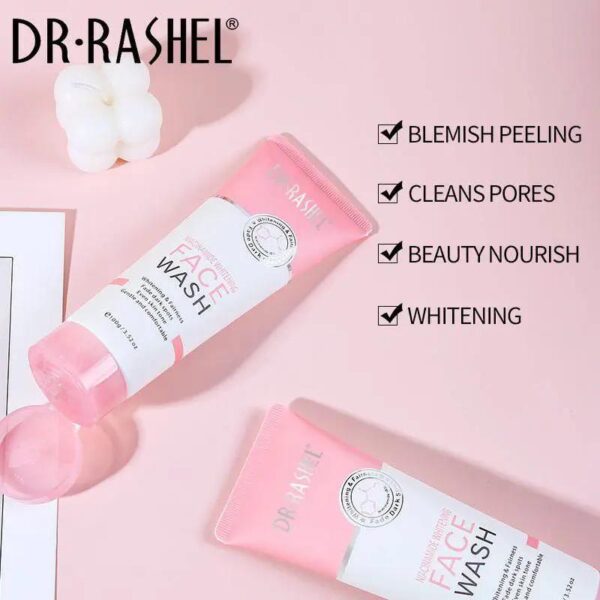 Dr.Rashel Niacinamide Whitening Fade Dark Spots Face Wash 100g. - Image 5