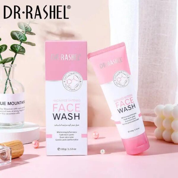 Dr.Rashel Niacinamide Whitening Fade Dark Spots Face Wash 100g. - Image 2