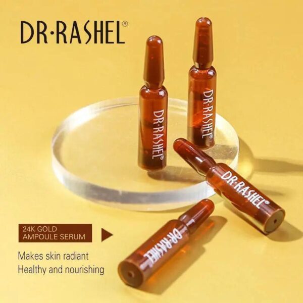 Dr.Rashel Skin Care 24K Gold Ampoule face Serum 2 ml (7pcs). - Image 4
