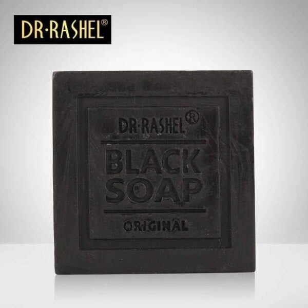 Dr.Rashel Collagen Charcoal Black Soap Deep Cleansing Facial Soap Tighten Pores, Acne & Oil Control, 100 g. - Image 5