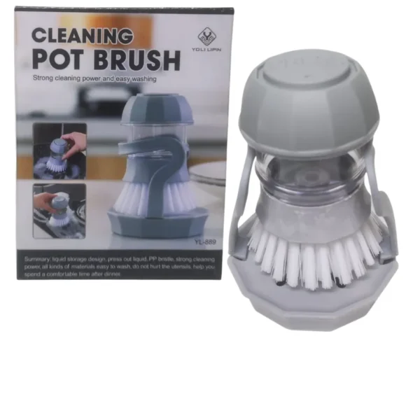 Cleaning Pot Brush - Automatic Non-Stick Oil Cleaning Brush - Image 3
