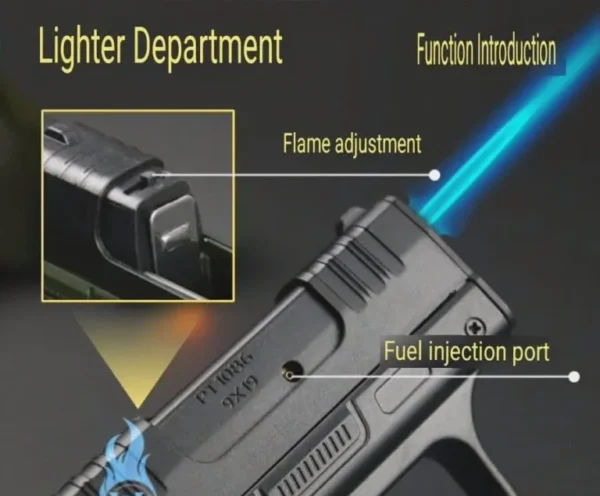Pistol Lighter + case - Image 3