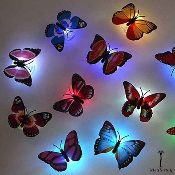 LED Butterfly Wall Sticker - Image 2