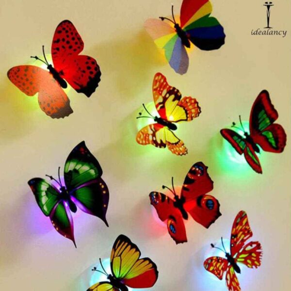 LED Butterfly Wall Sticker - Image 3