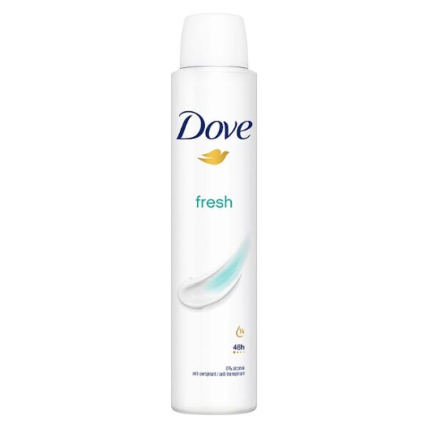 Dove Fresh Deodorant, Body Spray For Women, 200 ml.