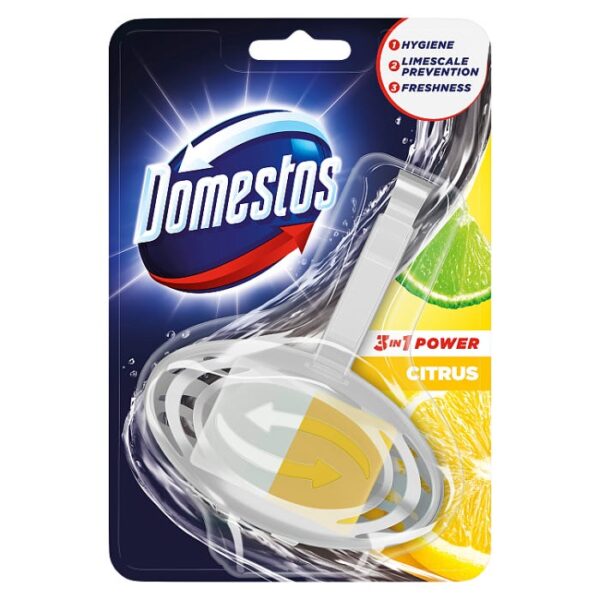 Domestos Citrus 3-in-1 Power Toilet Block 35 g.