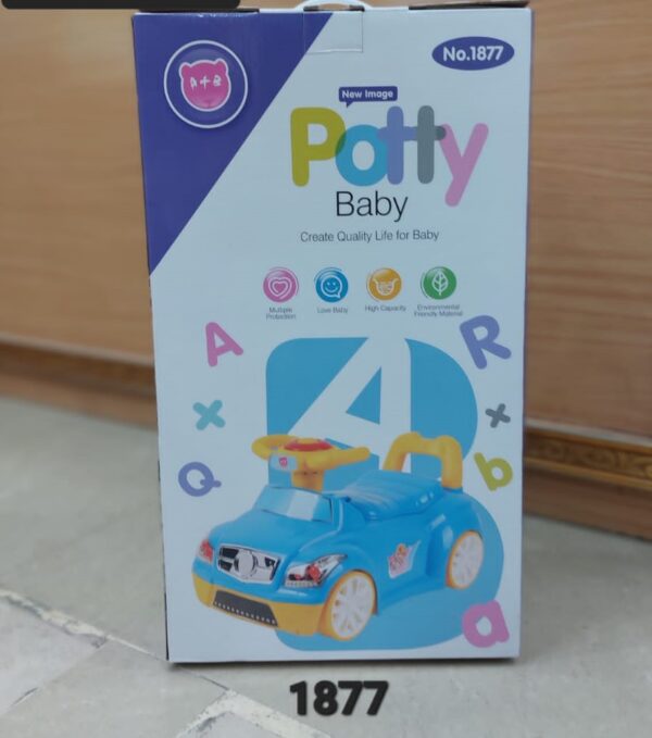 A+B Car Shaped Baby Potty Toilet, BZ :1877 - Image 2