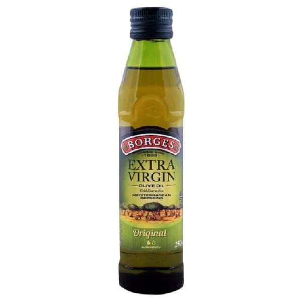 BORGES OLIVE OIL EXTRA VIRGIN BOTTLE 250 ML