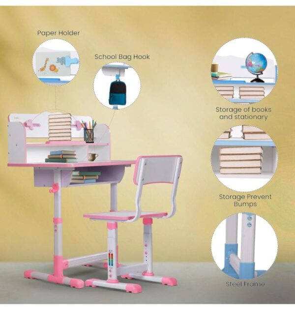 Modern Design Multi Functional Study Table For Kids: B:075 - Image 7