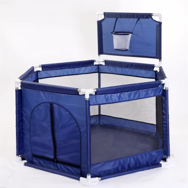 Baby Playpen Portable Plastic Fencing For Children,BZ:128: - Image 4