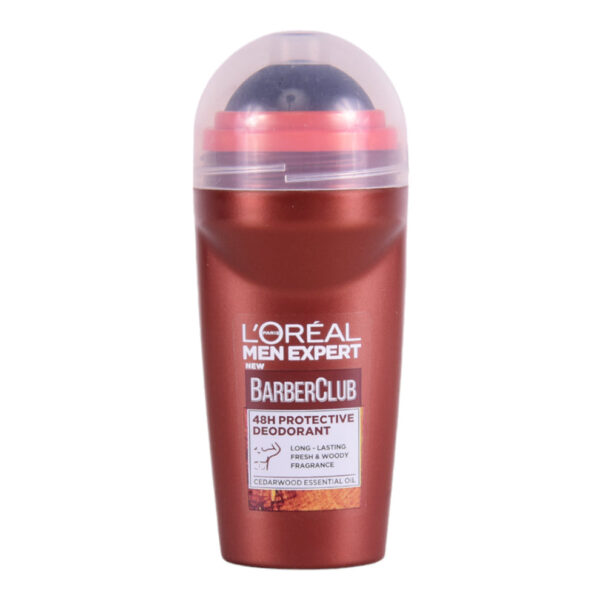 L'Oreal Men Expert Barber Club 48-hour Deodorant Roll-On, 50 ml.