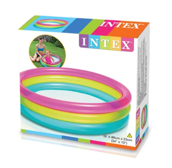 INTEX Sunset Glow POOL - 34" X 10" 3FT POOL 57104