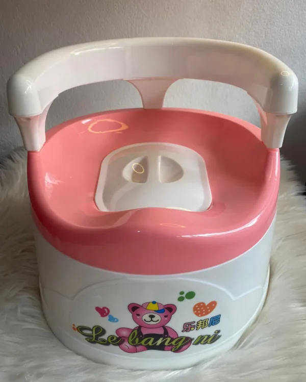 Junior Round Shape Potty Trainer PINK-BZ-1802 - Image 4
