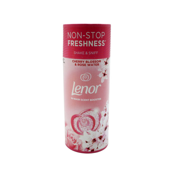 Lenor Beads In Wash Scent Booster Cherry Blossom & Rose Water, Fabric Softener, Non-Stop Freshness, 176g