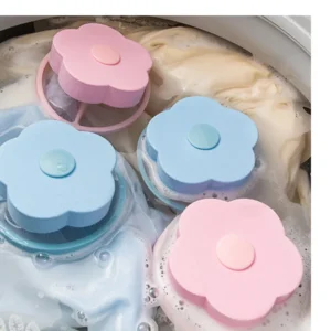 Reusable Washing Machine Lint Catcher Washing Machine Lint Mesh Bag Hair Filter Net Pouch