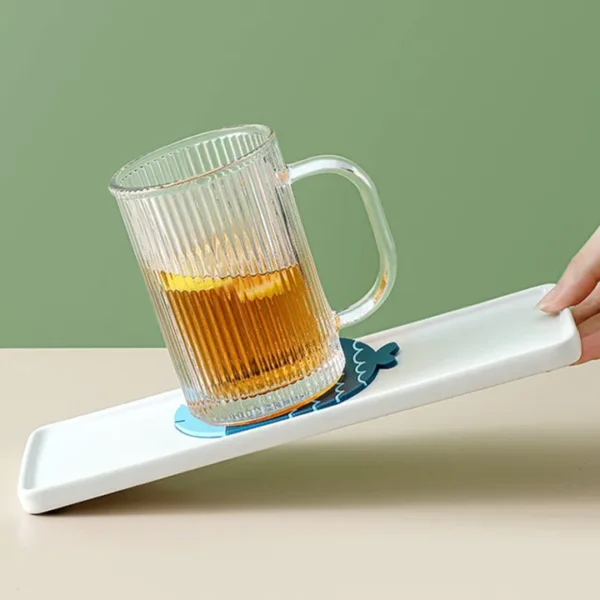 Fish Shaped Drink Coaster, Table Mat Waterproof, Dish Cup Pad, Pot Holder. - Image 7