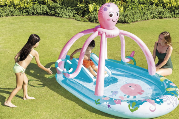 Intex Friendly Octopus Fancy Play Center Pool 92"L x 72"W x 59"H 56138 - Image 7