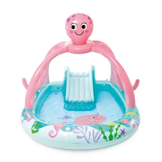 Intex Friendly Octopus Fancy Play Center Pool 92"L x 72"W x 59"H 56138 - Image 9