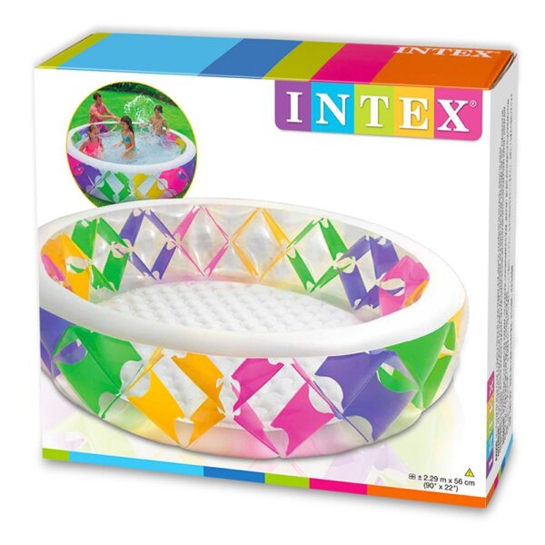 Intex Swim Center Pin Wheel Pool For Kids 90" x 22" Round, Item Code:56494 - Image 3