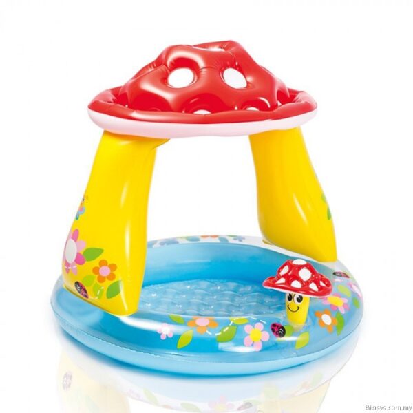 INTEX Mushroom Baby Pool ( 40" x 35" ) 57114 - Image 3