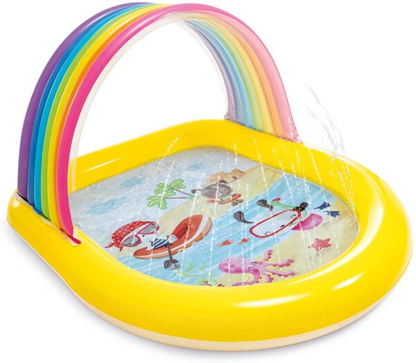 Intex Rainbow Arch Spray Pool 58" x 51" x 34" 57156 - Image 3